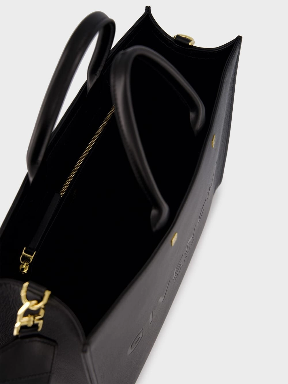 Medium G-Tote Leather Shopping Bag