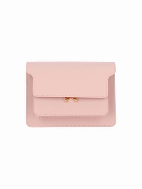 Medium "Trunk" Shoulder Bag C Pink