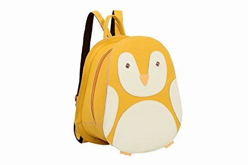 Mellow World Penguin Backpack, Mustard