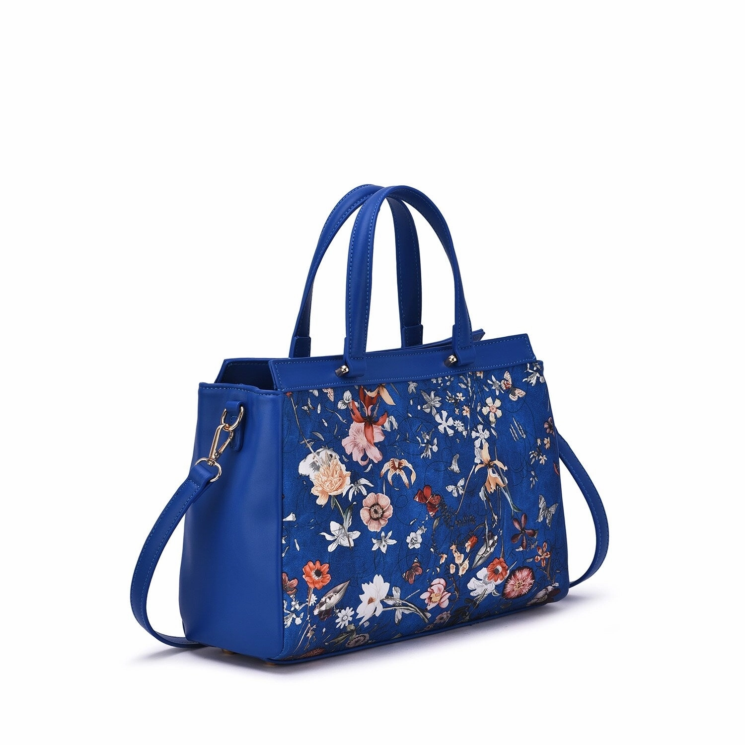 Mellow World Stellan Floral Print Satchel Bag