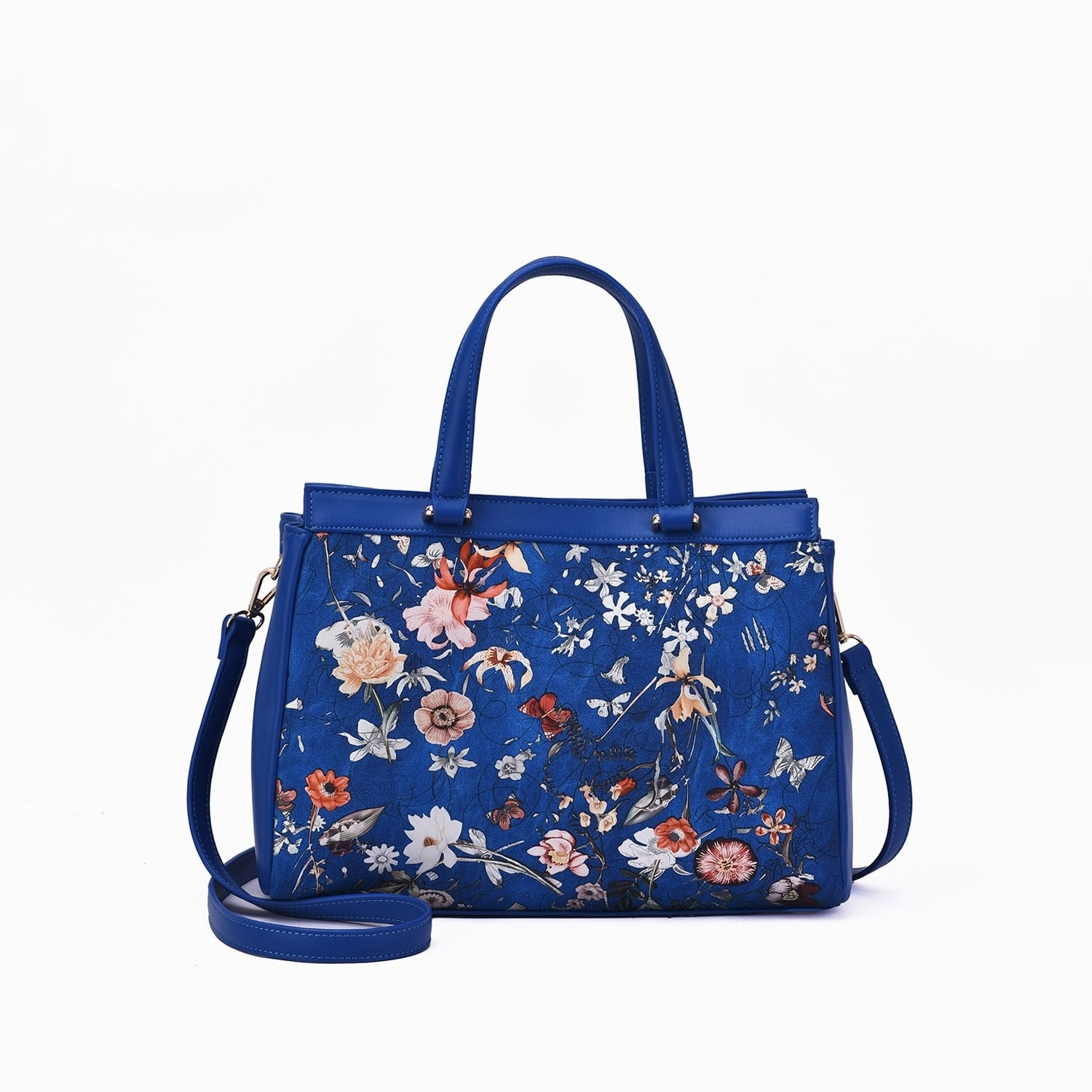 Mellow World Stellan Floral Print Satchel Bag