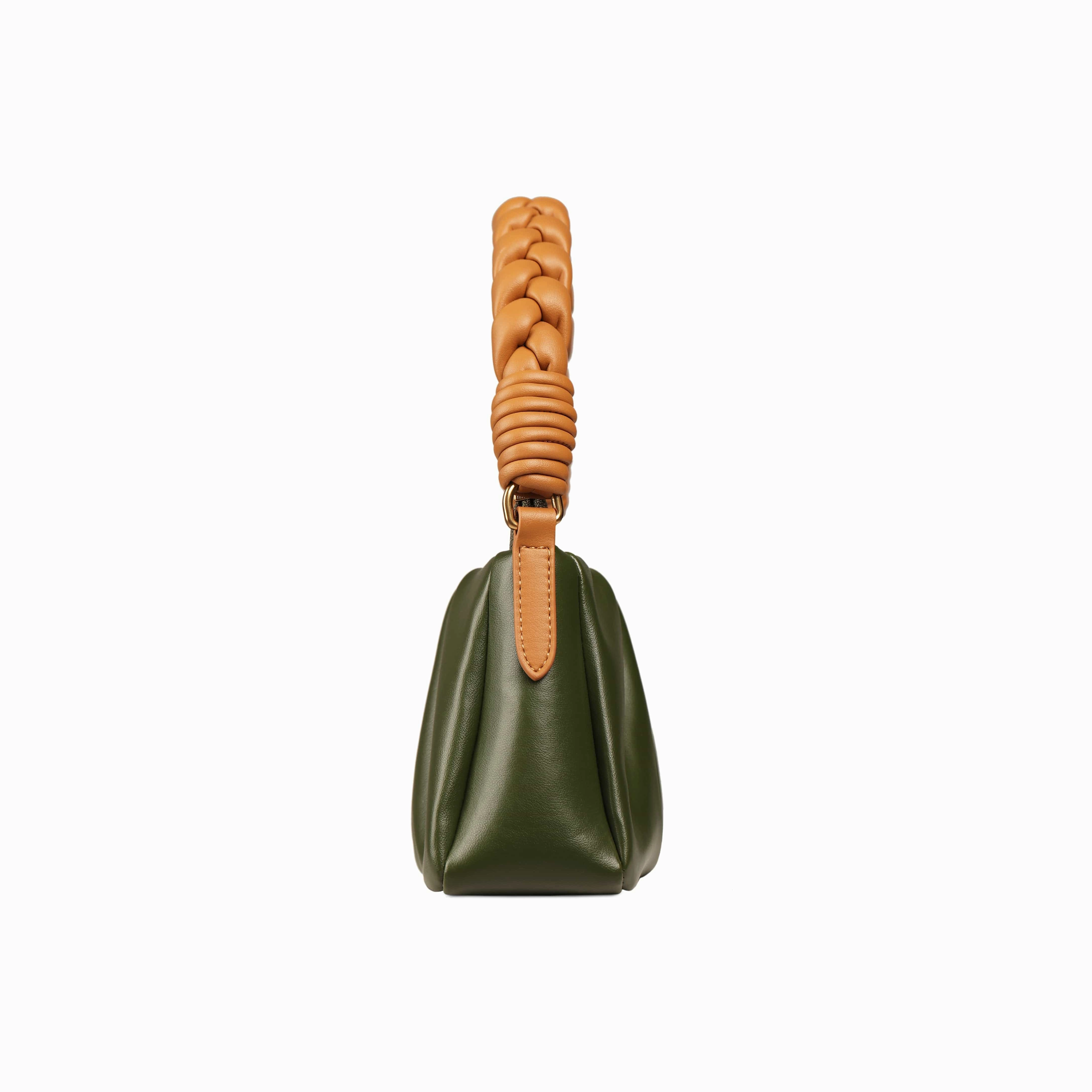 Melody Mini Cactus Leather Bag | Green