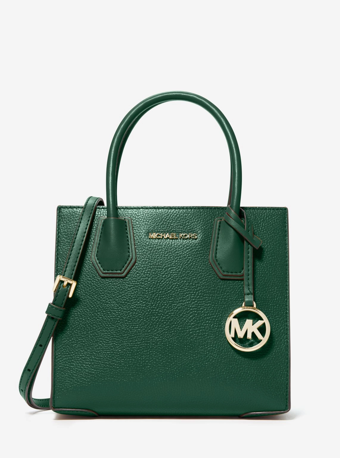 Mercer Medium Pebbled Leather Crossbody Bag