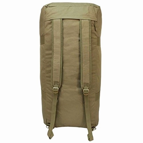 Mercury Tactical Gear Code Alpha Giant Convertible Duffel Bag with Backpack Straps, Basic, Coyote