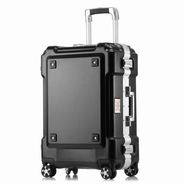 Metal Frame Carry On Luggage Valise Cabine Rolling Travel Cheap Suitcase Valiz Bavul