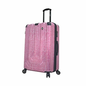Mia Toro Italy Macchiolina Polish Hardside 29 Inch Spinner, Burgundy