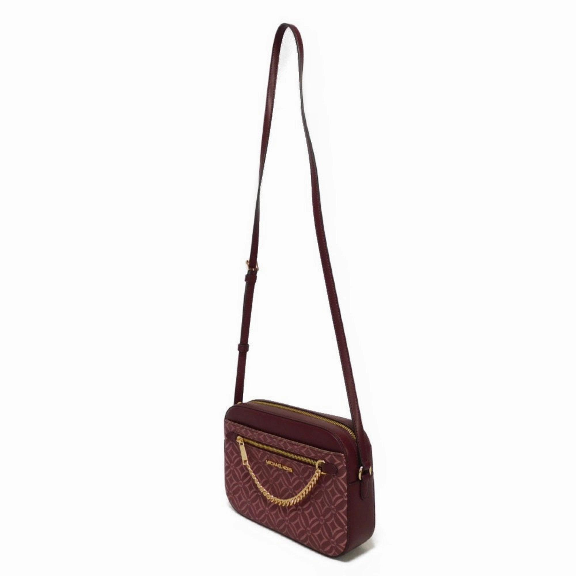 Michael Kors Canvas Shoulder Bag (Pre-Owned)