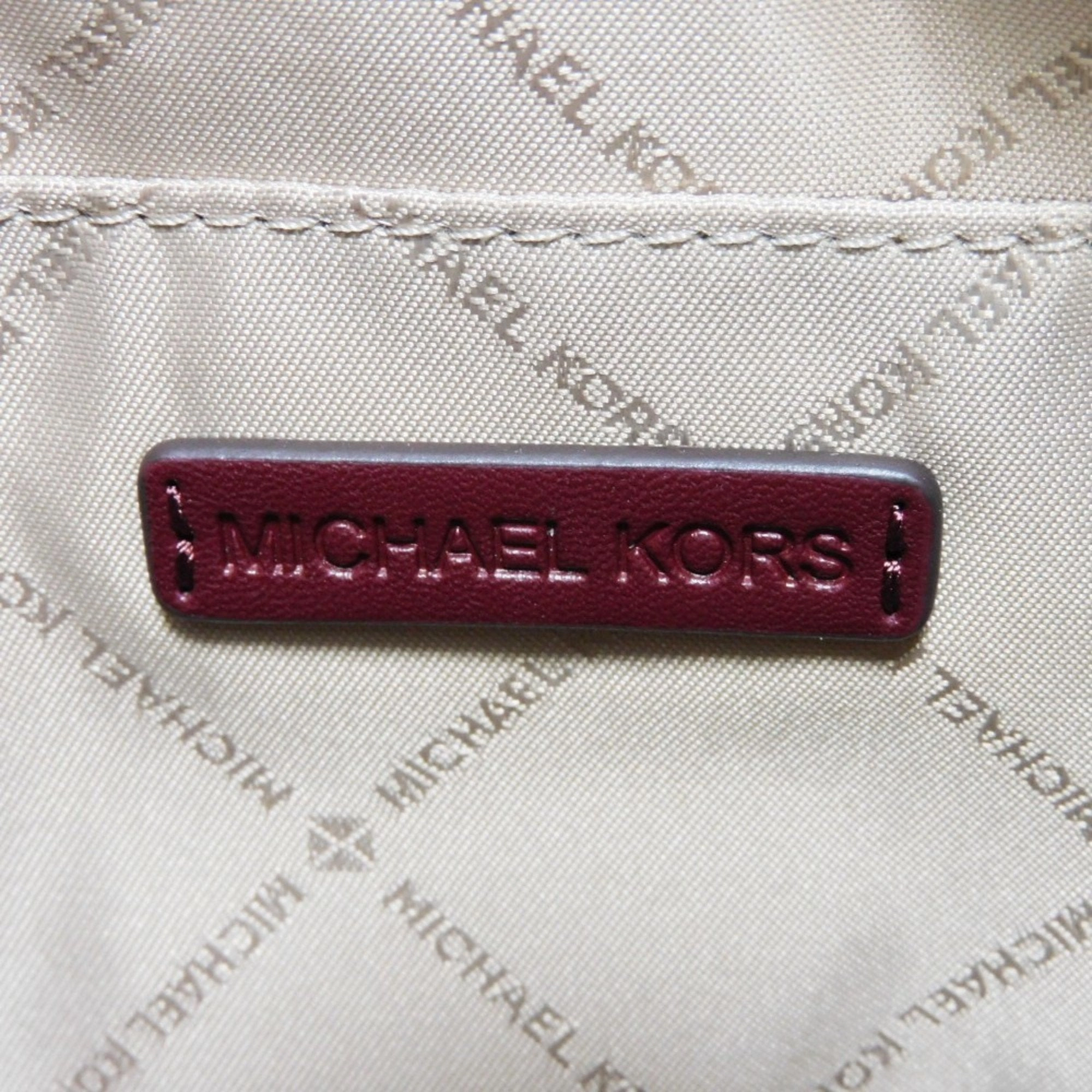 Michael Kors Canvas Shoulder Bag (Pre-Owned)