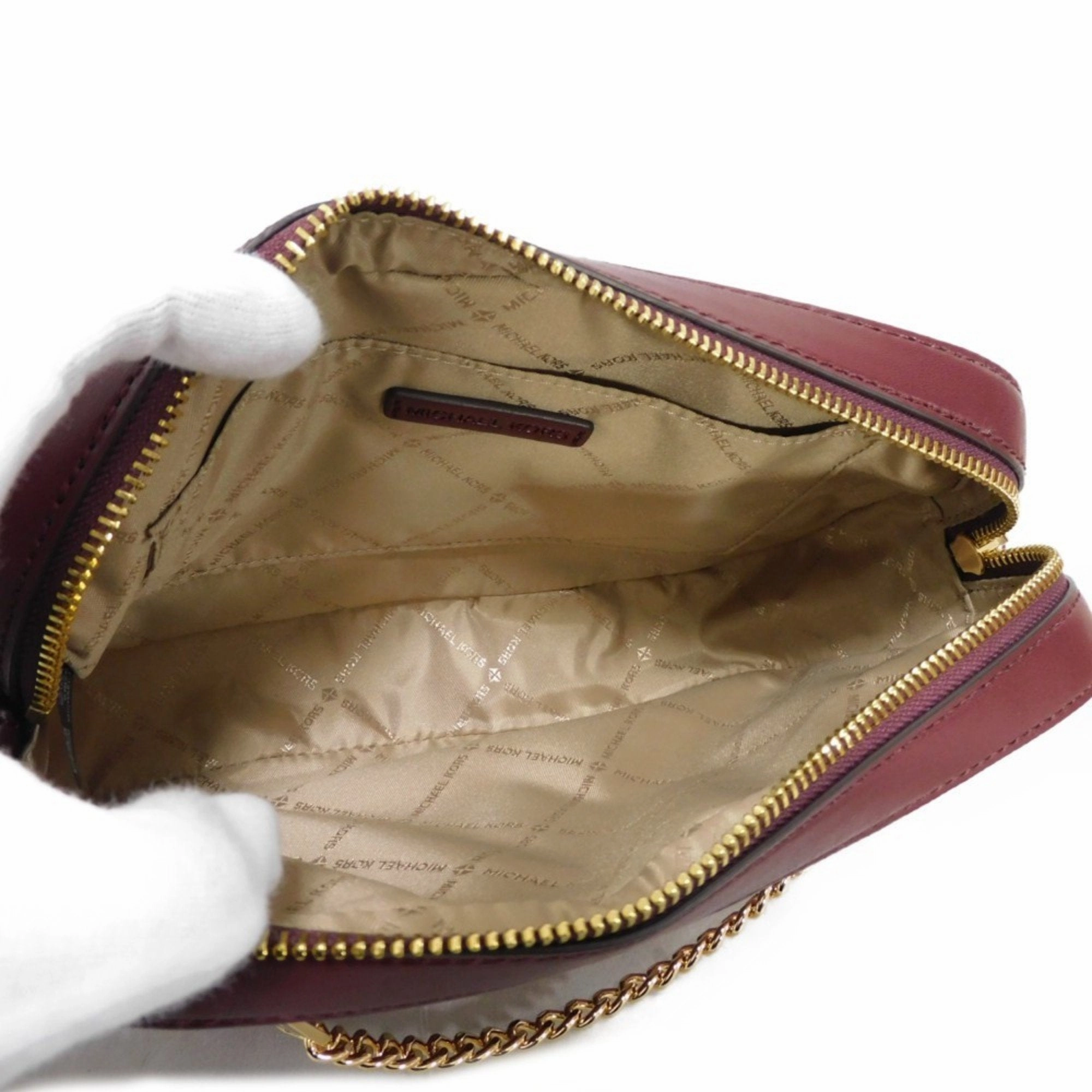 Michael Kors Canvas Shoulder Bag (Pre-Owned)