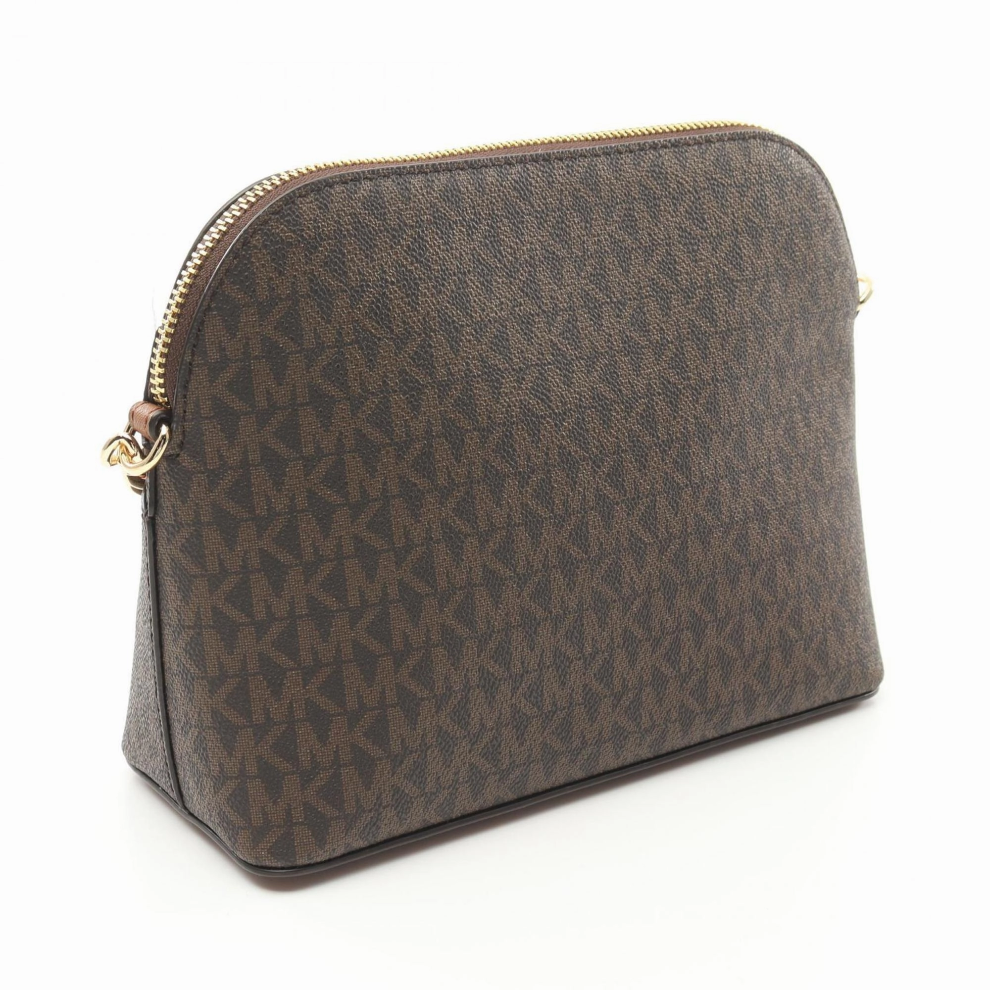 Michael Kors  Coated Canvas Pvc Leather Shoulder Bag Weekend Bag (Pre-Owned)