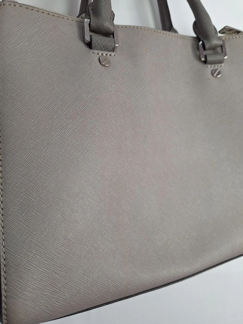 Michael Kors Grey Multi Compartment Handbag