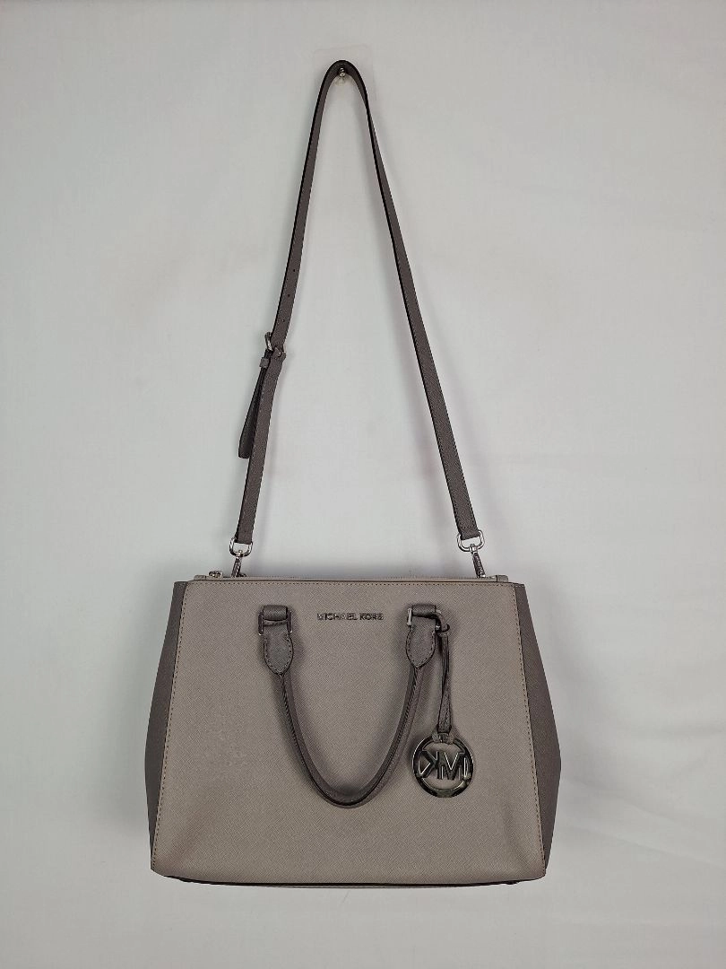 Michael Kors Grey Multi Compartment Handbag