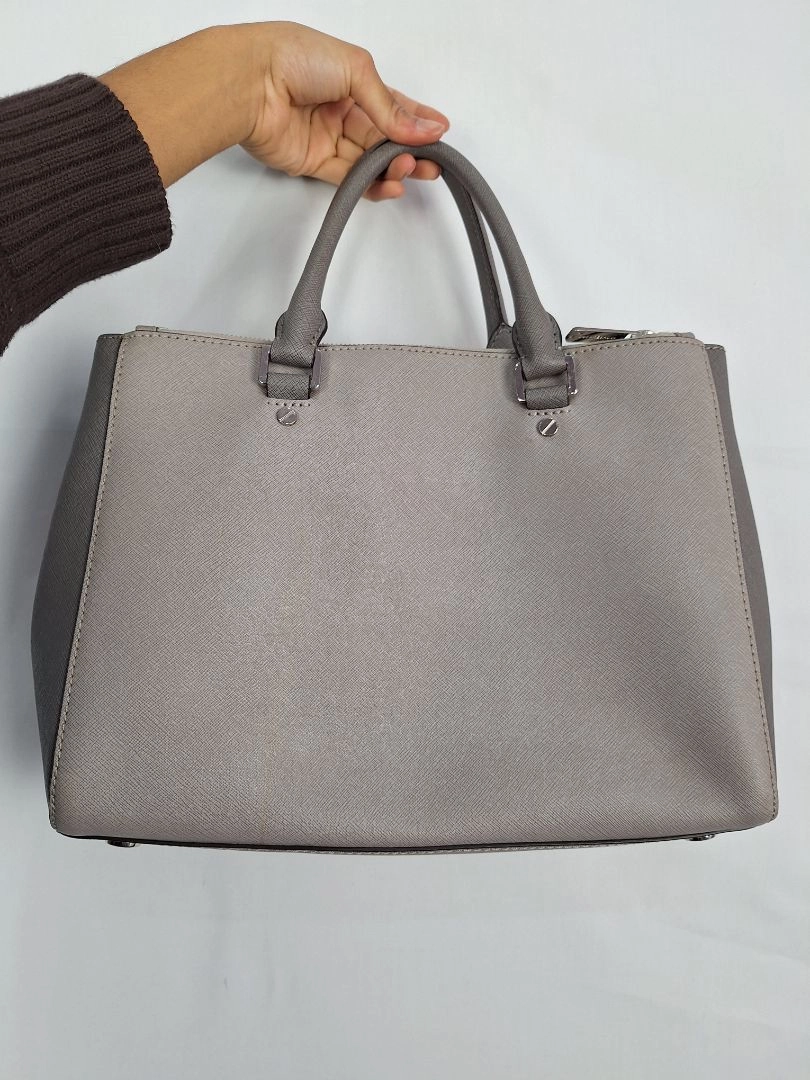 Michael Kors Grey Multi Compartment Handbag