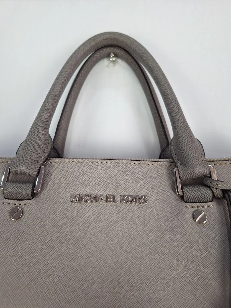 Michael Kors Grey Multi Compartment Handbag