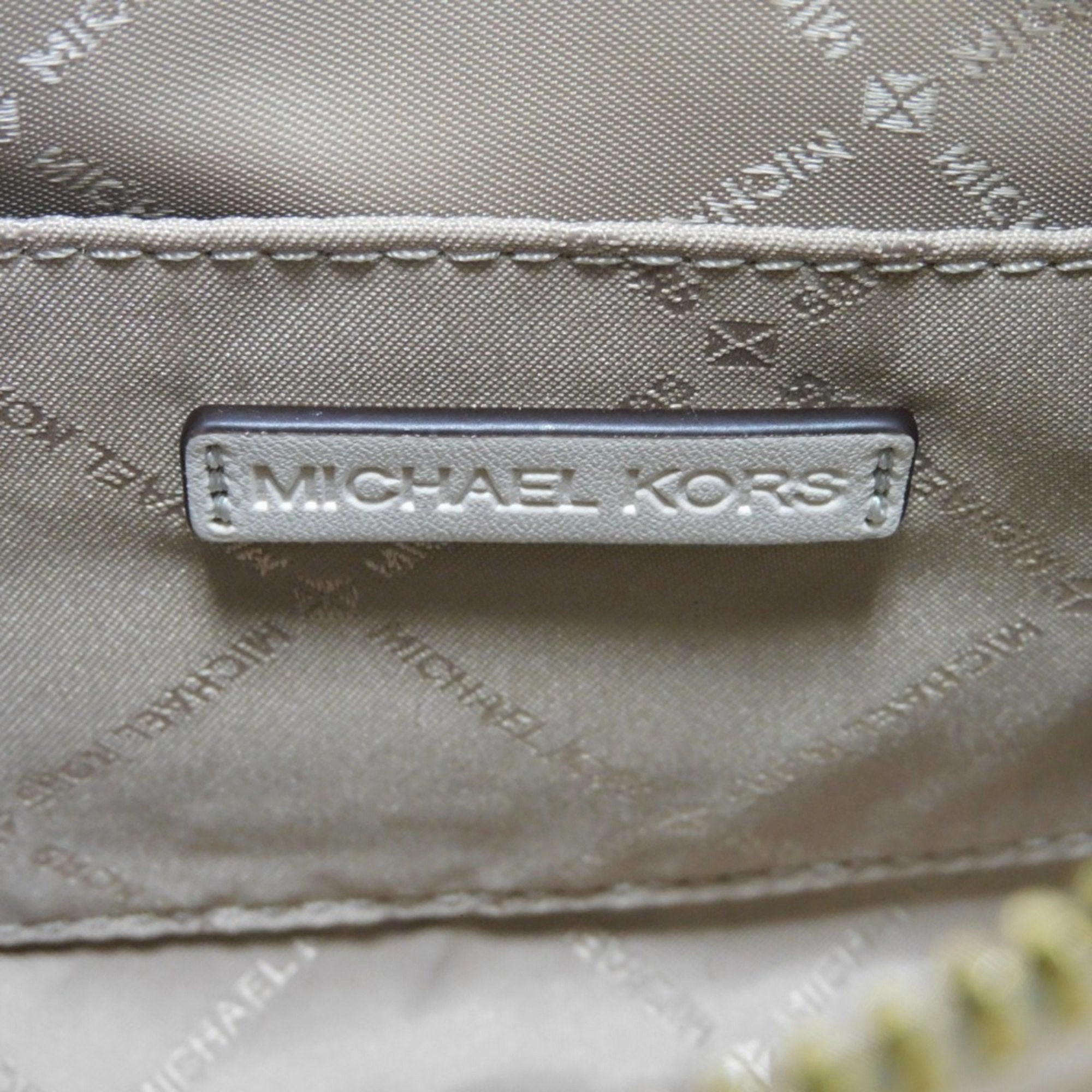 Michael Kors Leather Handbag Shoulder Bag (Pre-Owned)