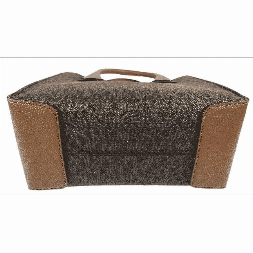 Michael Kors Mercer Medium Brown Leather Messenger Bag