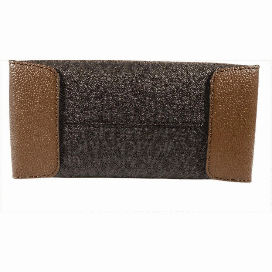 Michael Kors Mercer Medium Brown Leather Messenger Bag
