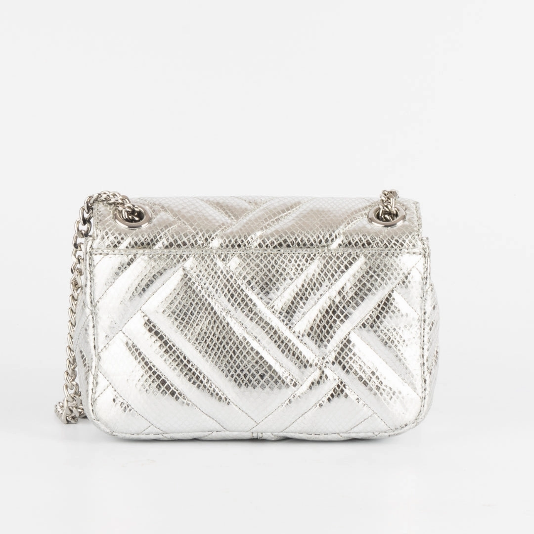 Michael Kors Vivianne Leather Flap Shoulder Bag