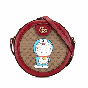 Micro GG Supreme Doraemon Round Crossbody