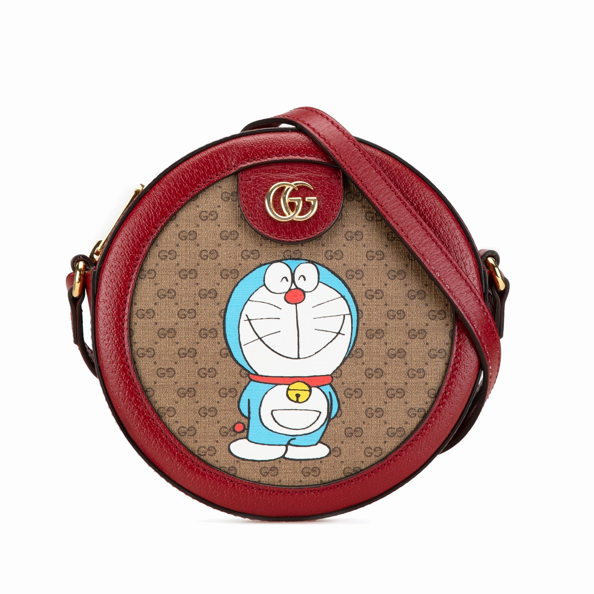 Micro GG Supreme Doraemon Round Crossbody