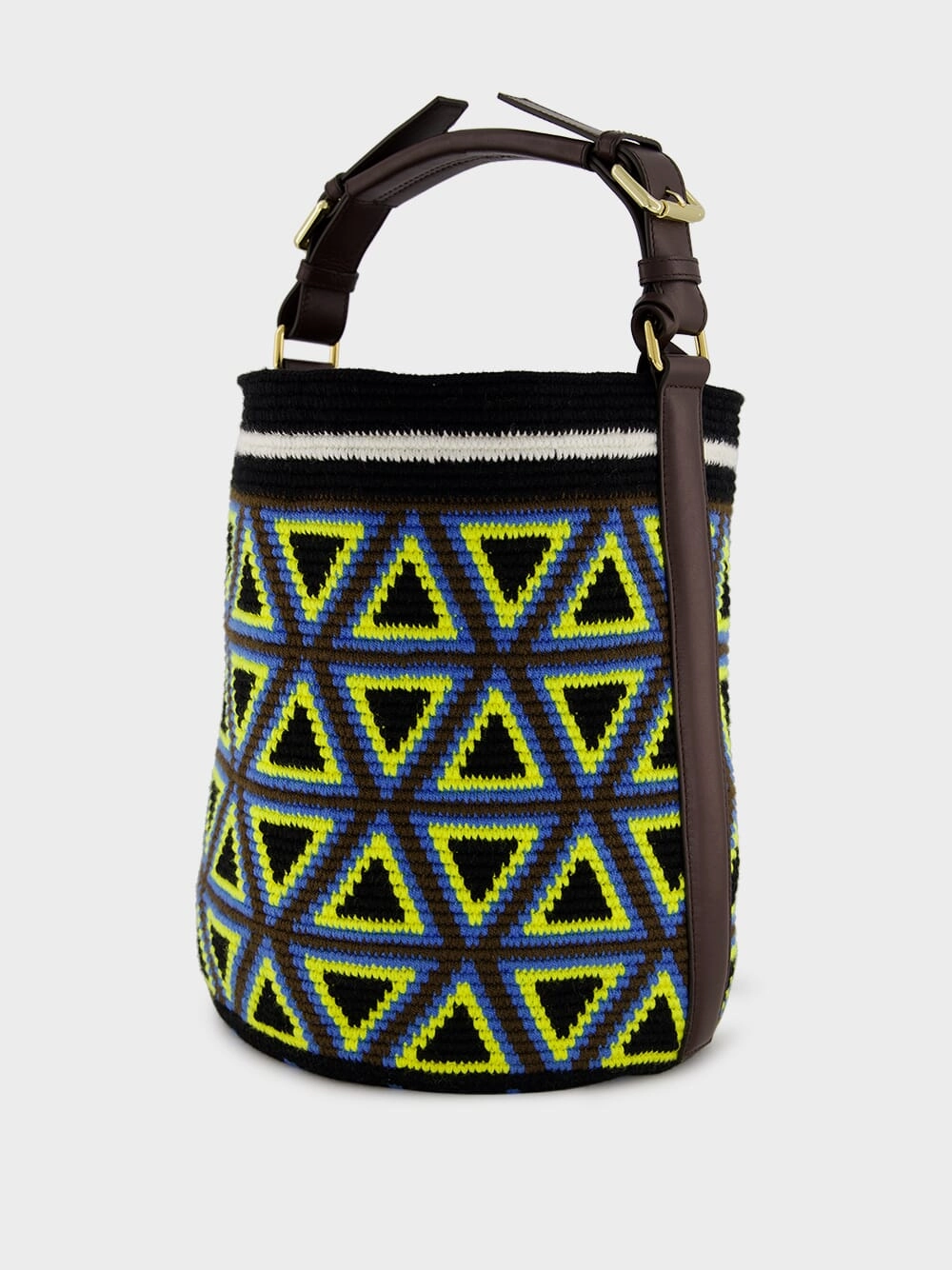 Midi Triangle Cylinder Bag