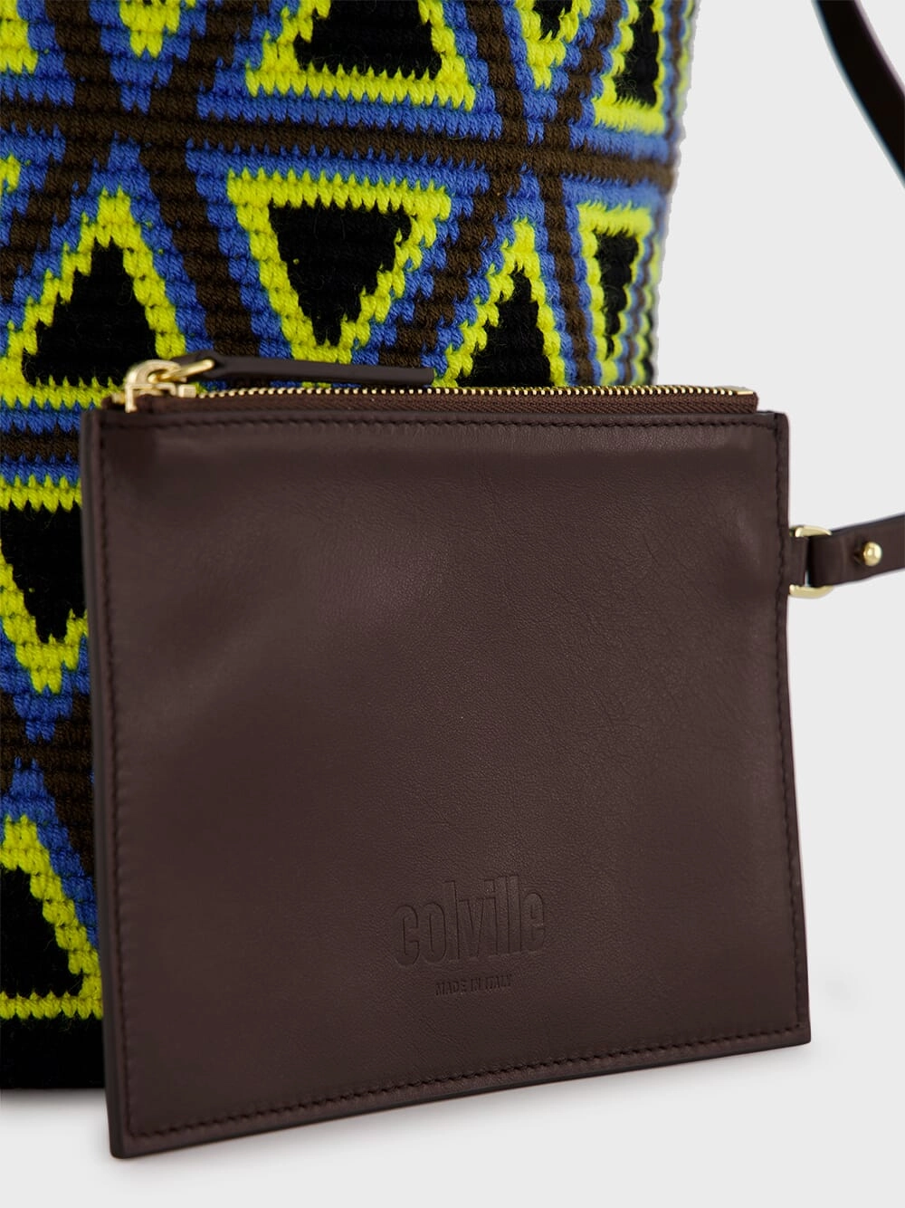 Midi Triangle Cylinder Bag