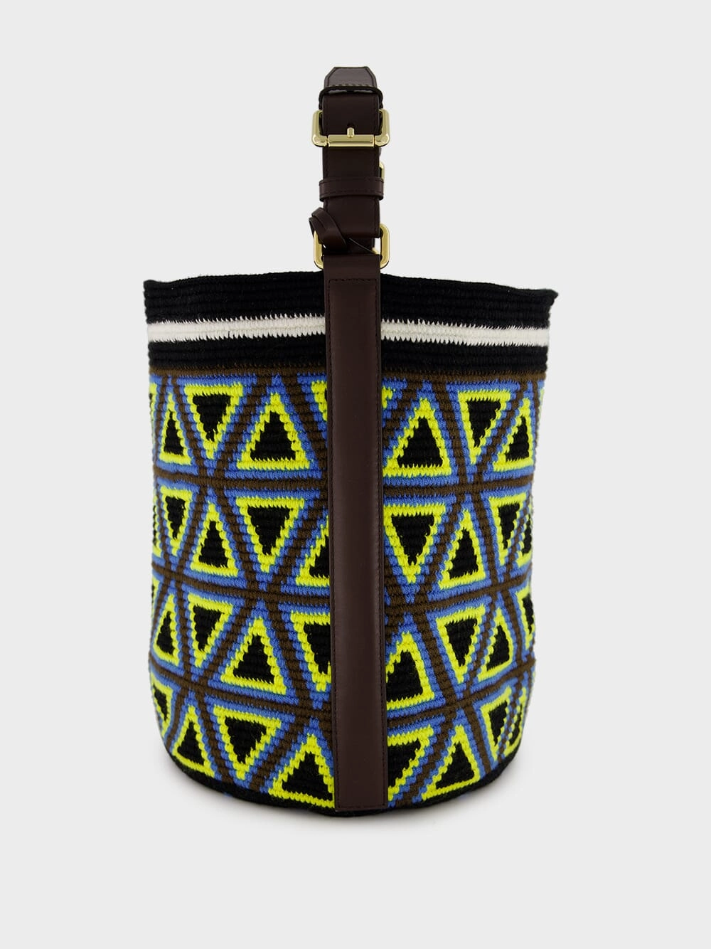 Midi Triangle Cylinder Bag