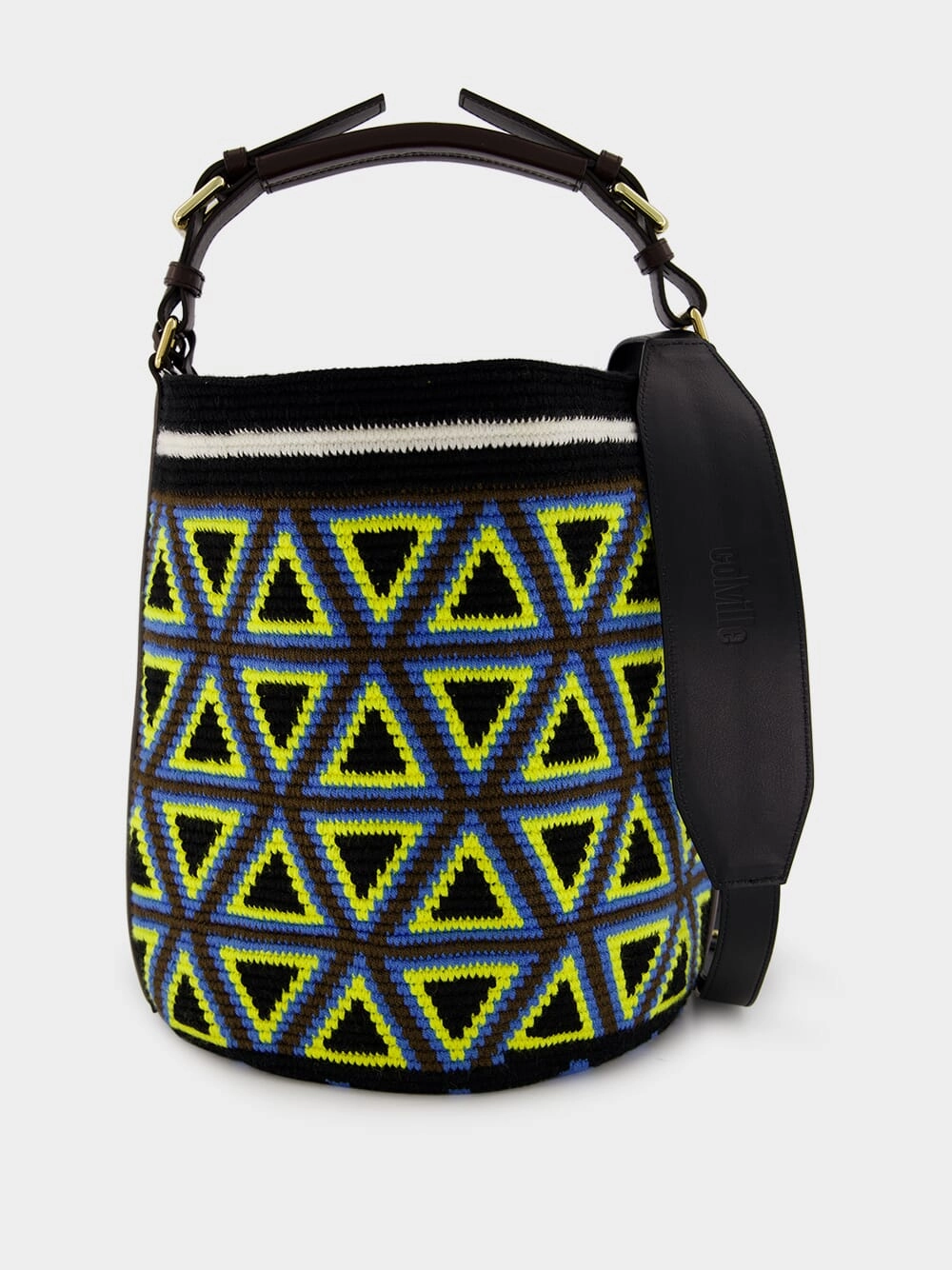 Midi Triangle Cylinder Bag