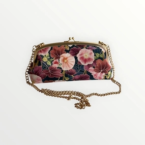 Midnight Garden Mini Kiss-Lock Bag