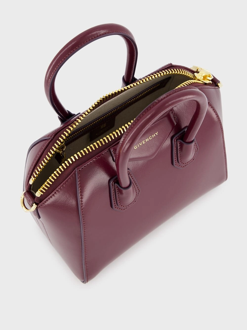 Mini Antigona Burgundy Bag