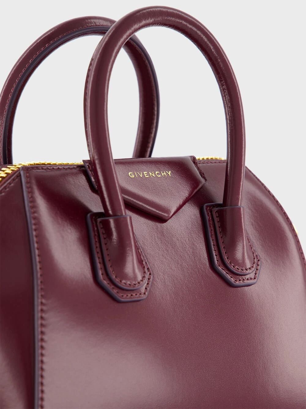 Mini Antigona Burgundy Bag