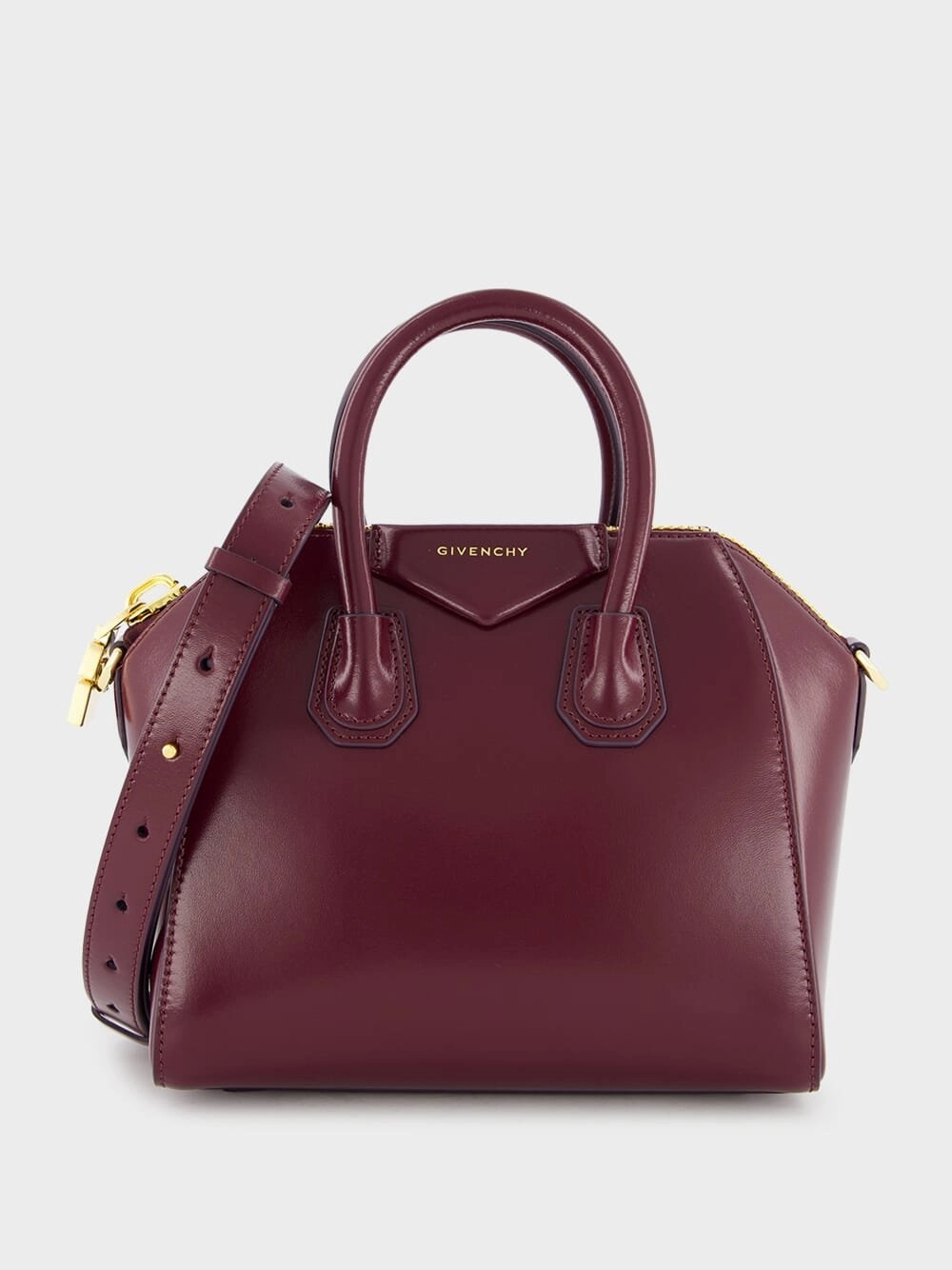 Mini Antigona Burgundy Bag