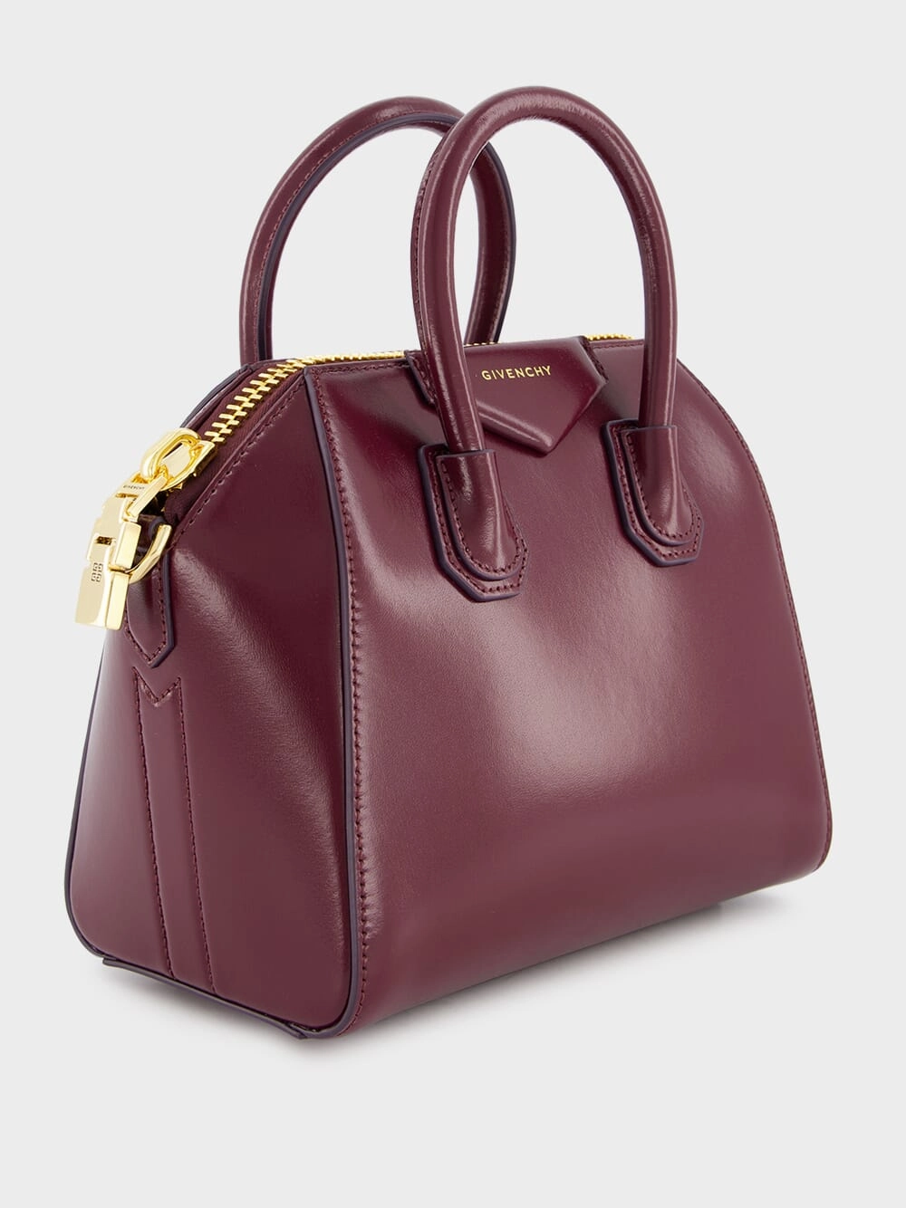 Mini Antigona Burgundy Bag