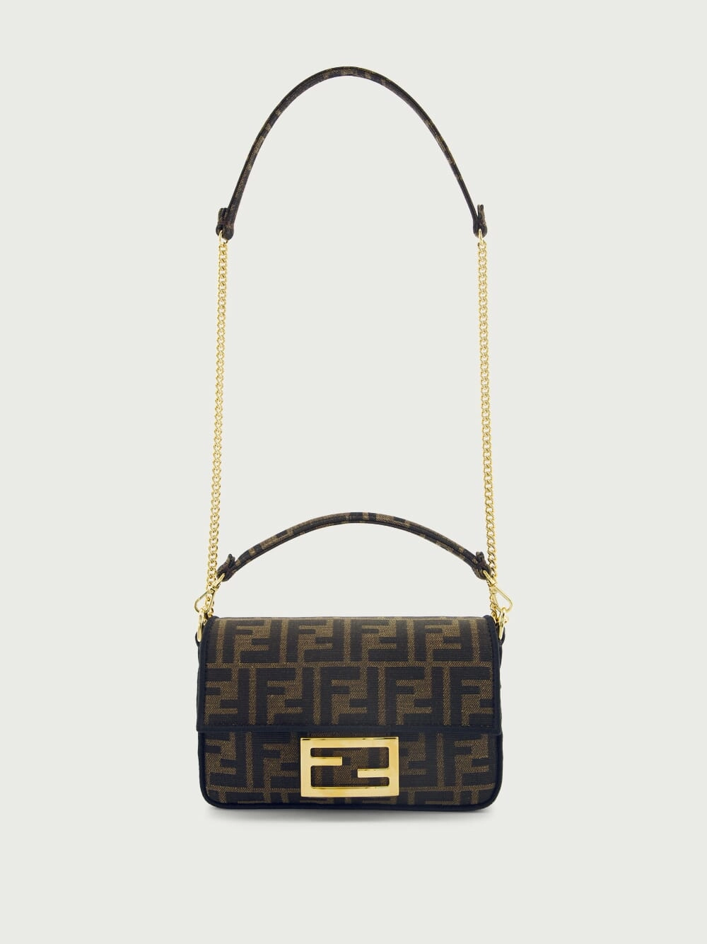 Mini Baguette Jacquard bag