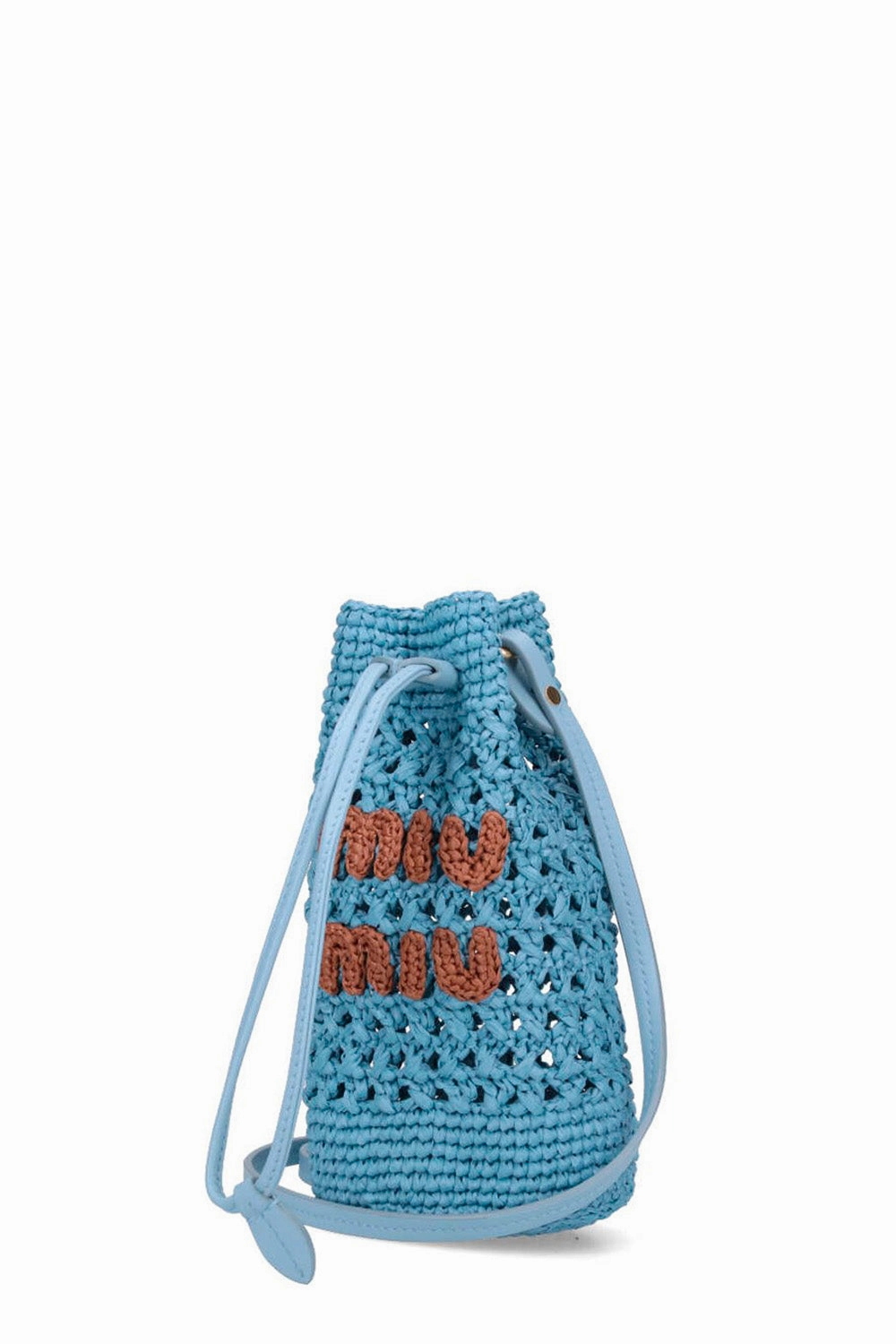 Mini Logo-Appliqu Interwoven Shoulder Bag