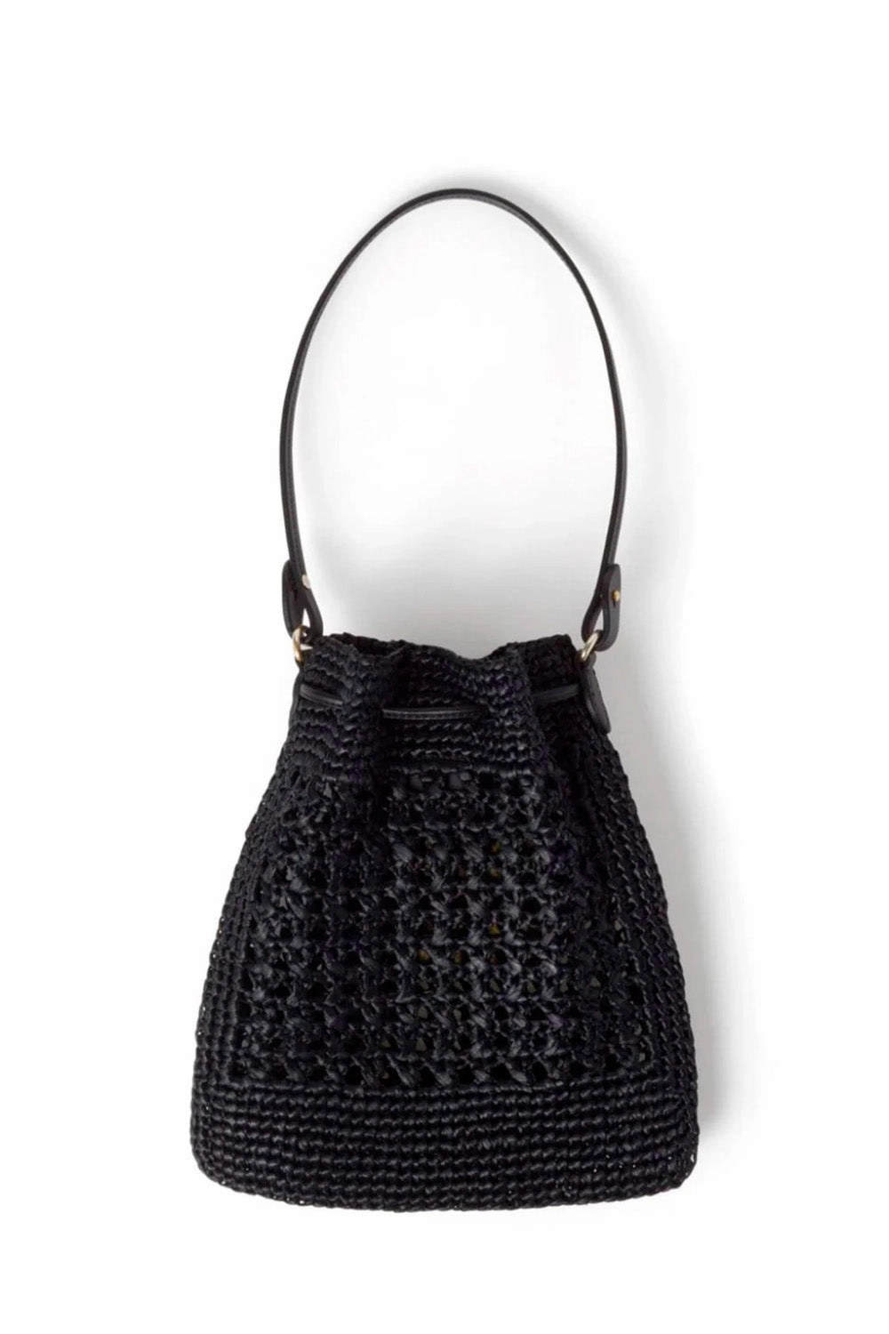 Mini Logo-Appliqu Interwoven Shoulder Bag