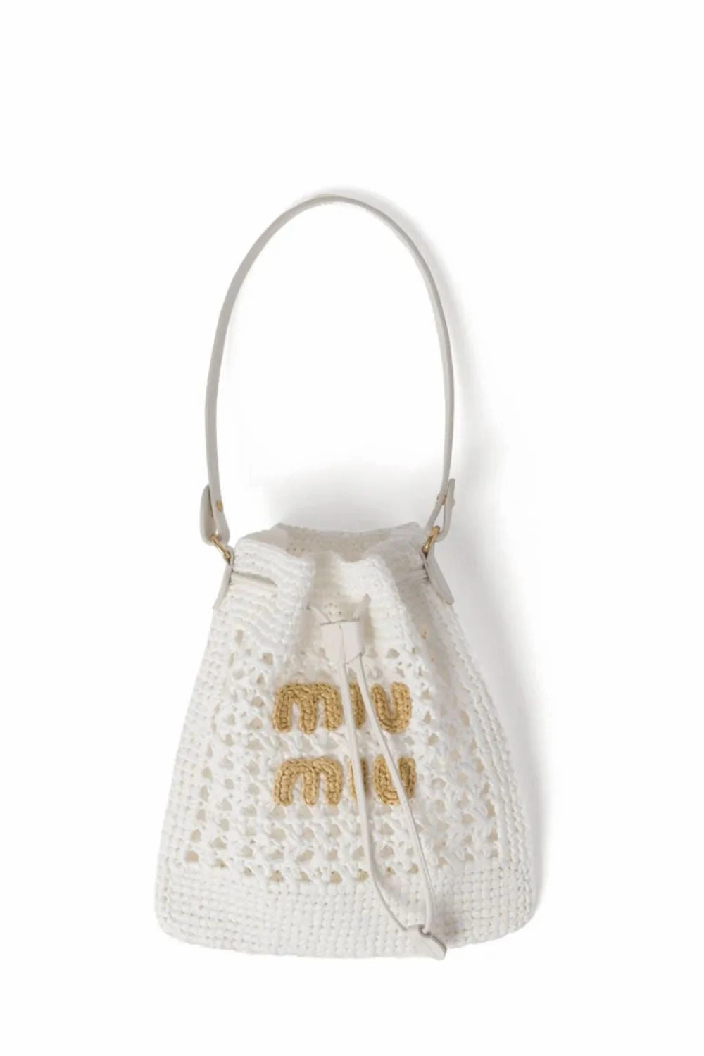Mini Logo-Appliqu Interwoven Shoulder Bag