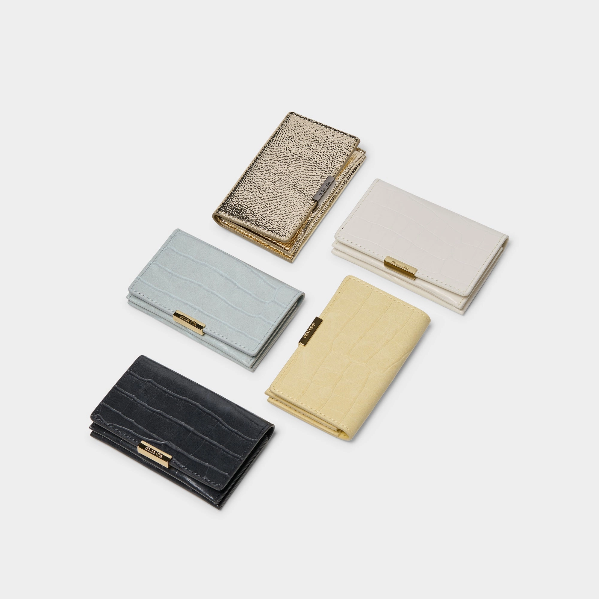 MINI-ME WALLET BLUE CROCO STELLA