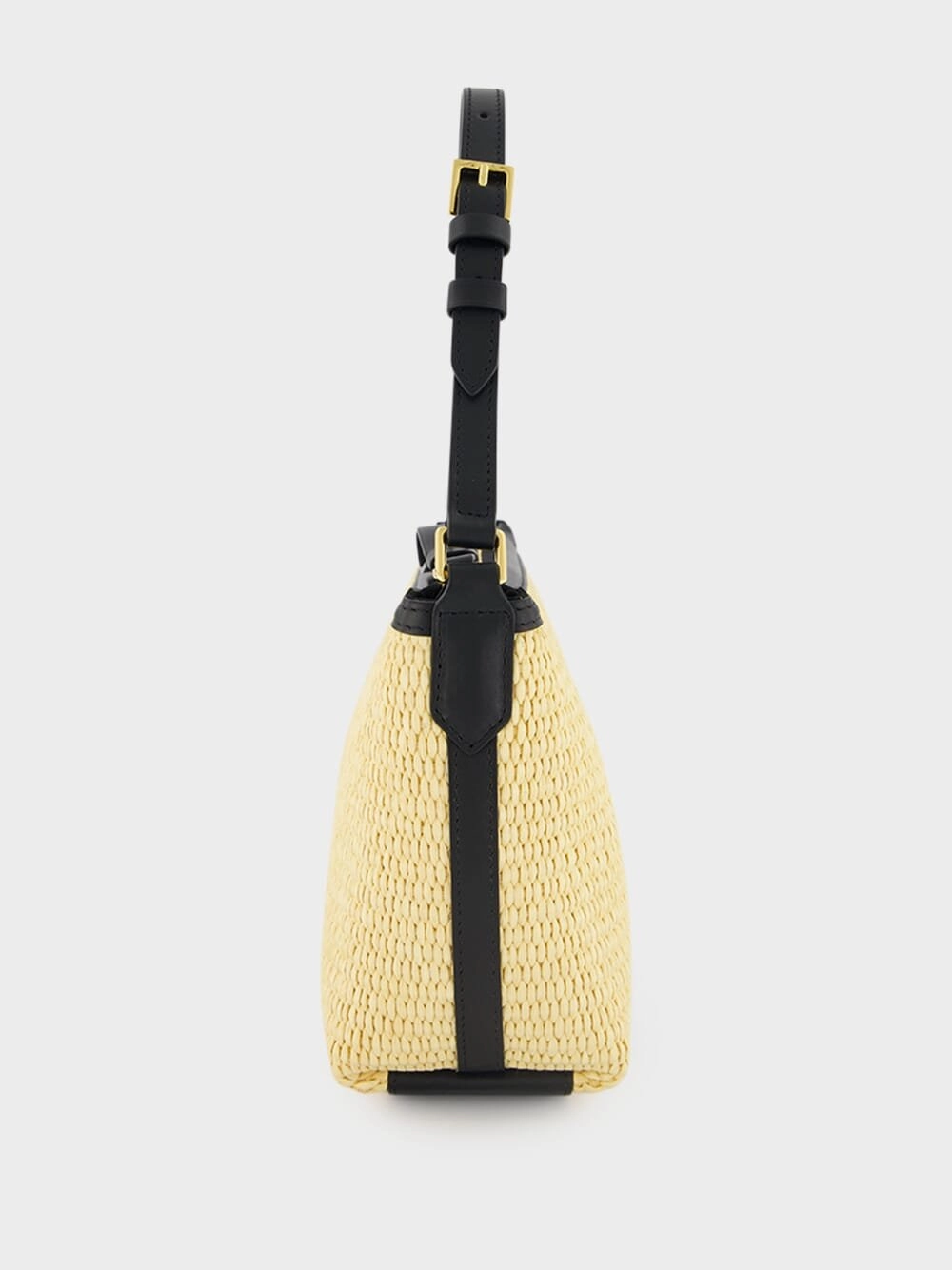 Mini Raffia Shoulder Bag