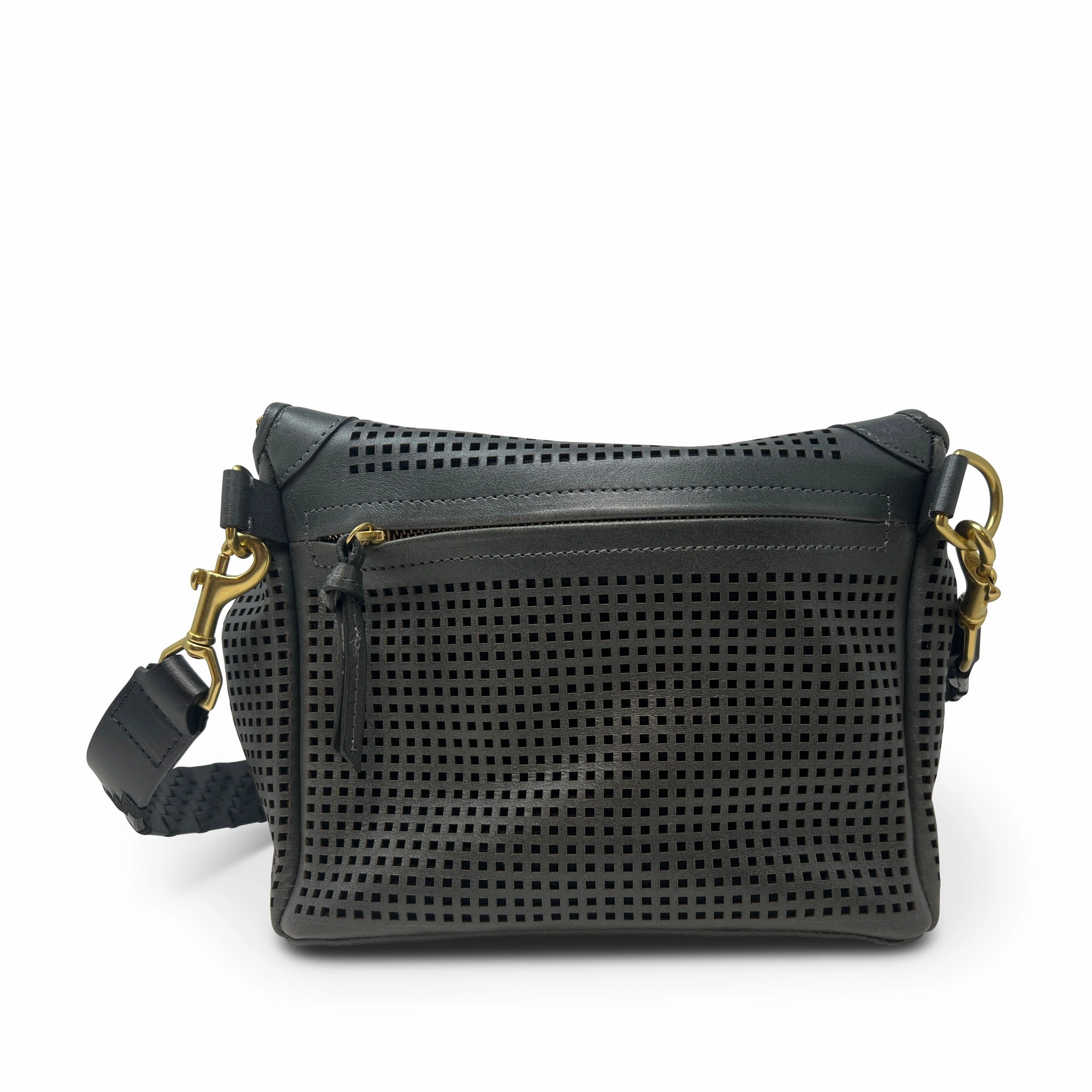 Mini Rough Night - Gunmetal Geo Sport Perf Crossbody