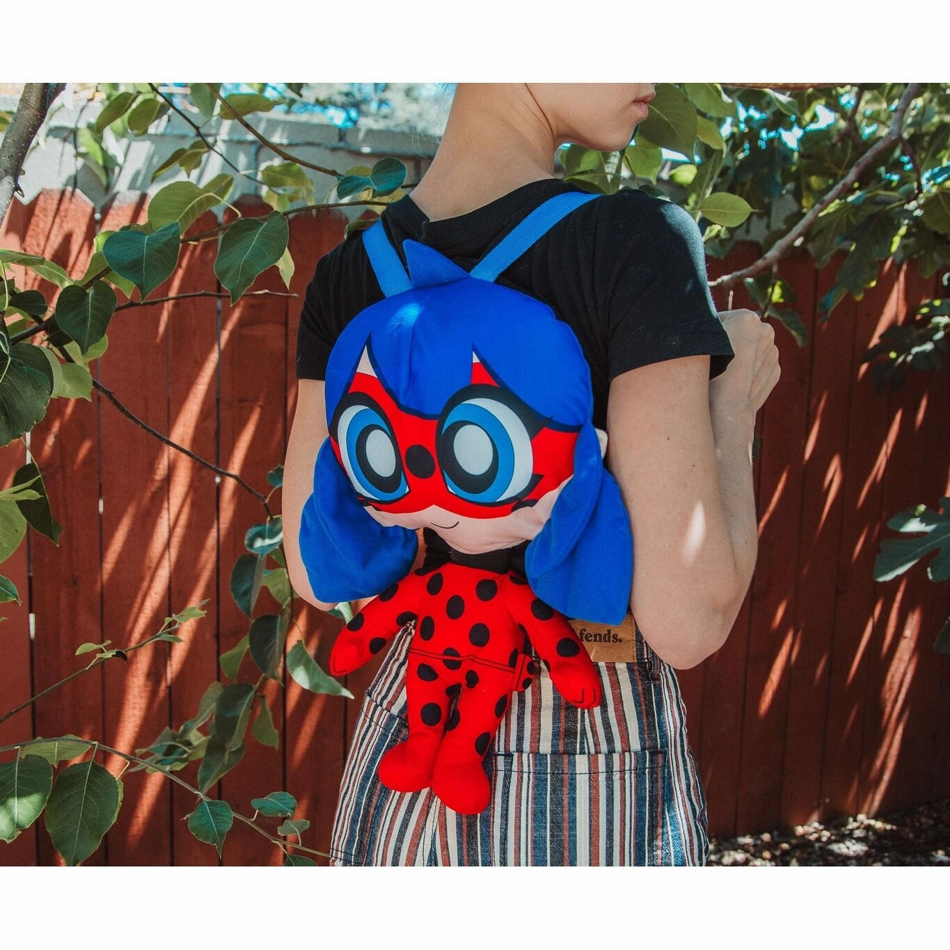 Miraculous Ladybug 17-Inch Plush Backpack