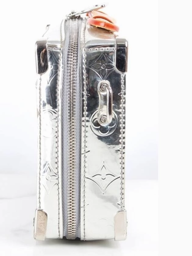 Mirror Monogram Handle Trunk Crossbody Bag