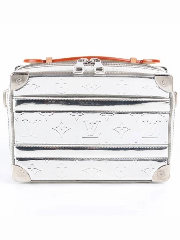 Mirror Monogram Handle Trunk Crossbody Bag