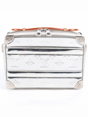 Mirror Monogram Handle Trunk Crossbody Bag