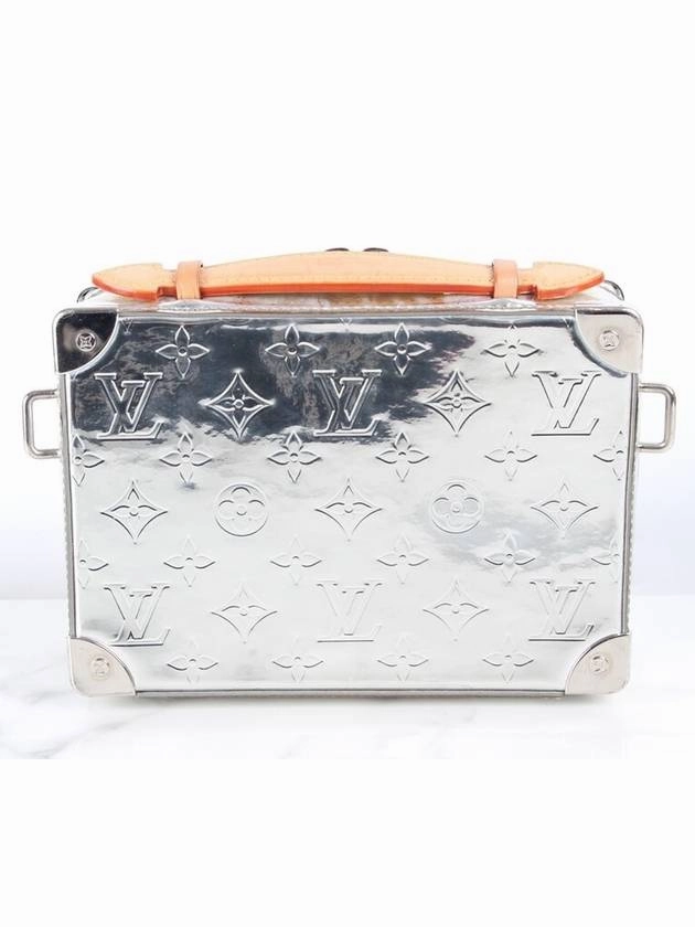Mirror Monogram Handle Trunk Crossbody Bag