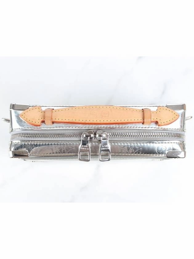 Mirror Monogram Handle Trunk Crossbody Bag