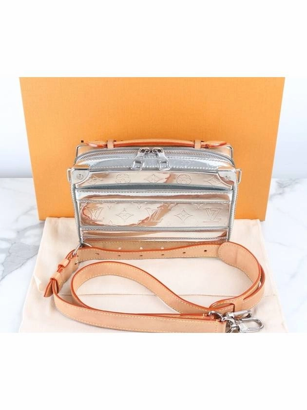 Mirror Monogram Handle Trunk Crossbody Bag