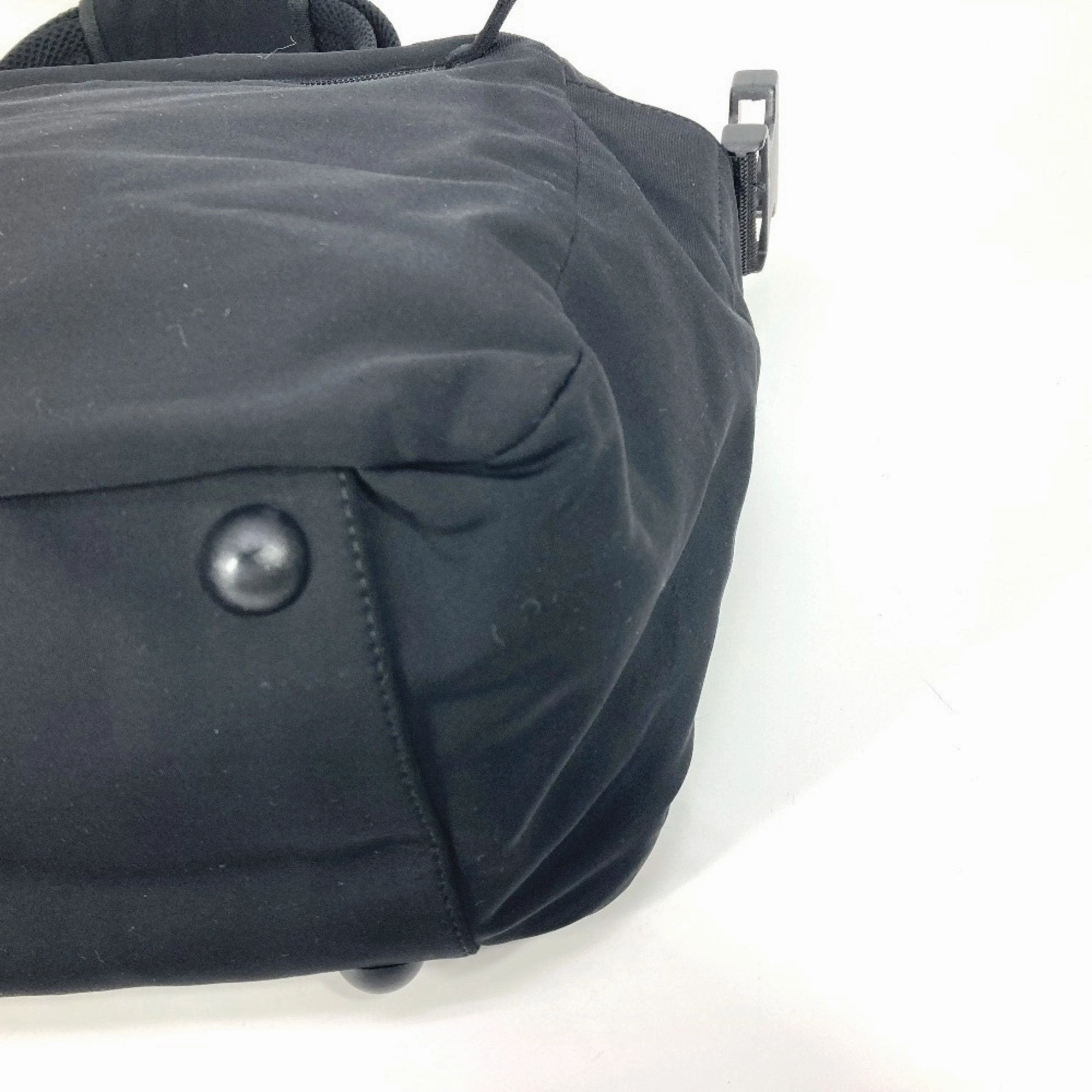 Miu Miu Nylon Boston Bag Shoulder Bag (Pre-Owned)