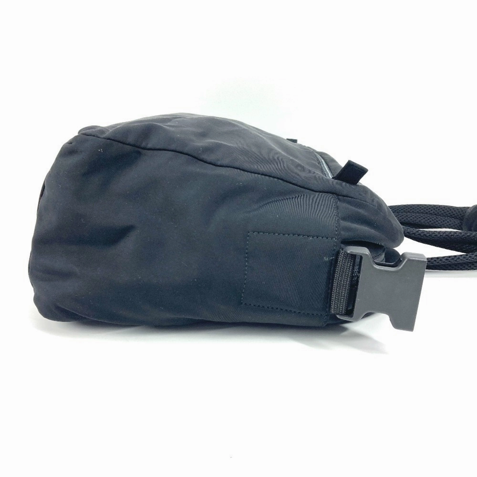 Miu Miu Nylon Boston Bag Shoulder Bag (Pre-Owned)