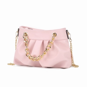 MKF Collection Marvila Minimalist Vegan Leather Shoulder Bag by Mia K.